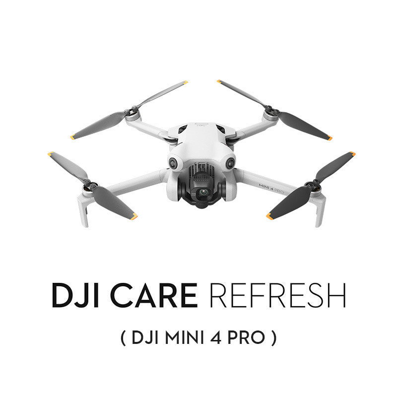 Paslaugų planas - DJI Care Refresh Mini 4 Pro (DJI, Mini 4 Pro, 2 pakeitimai / metus)