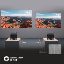 Projektorius - Hisense C3 DLP UHD 4K 3D HDR HDMI Wi-Fi