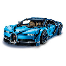 Konstruktorius - LEGO TECHNIC 42083 Bugatti Chiron (Lego, 3599 dalys, 320x560x140 mm)