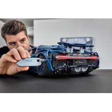 Konstruktorius - LEGO TECHNIC 42083 Bugatti Chiron (Lego, 3599 dalys, 320x560x140 mm)