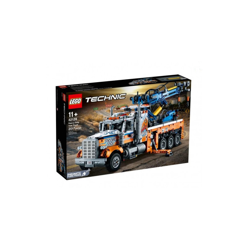 Konstruktorius - Lego 42128 Tow Truck (Lego, 42128, funkcinis vilkimo mechanizmas, daugiaspalvis)