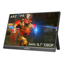 Monitorius - ARZOPA Z1FC 16.1" 1080p 144Hz Nešiojamas Ekranas