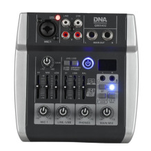 Garso maišytuvas - DNA Professional QMX402 3-Channel Bluetooth Mixer