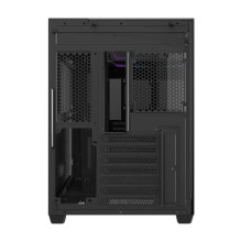 Kompiuterio korpusas - darkFlash TH285 Midi Tower ATX, M-ATX, ITX, 4 ventiliatoriai juodas