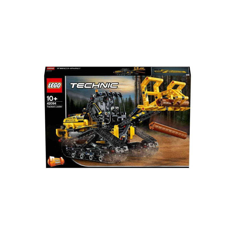 Konstruktorius - Lego 42094 Technic Track Loader (Lego, 42094, dirbantis kėlimo mechanizmas ir kibiras, įvairių spalvų)