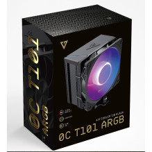 Aušinimo sistema - MODECOM Volcano 0C T101 ARGB 12cm 190W Juoda