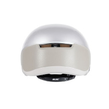 Dviračių šalmas - HJC CALIDO PLUS L, Vėdinimas, Magnetinis skydelis, Perlų pilkasis sidabras