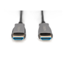 HDMI Kabelis - DIGITUS HDMI AOC Hibridinis Pluoštinis 15m 4K 18Gbit / s