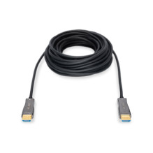 HDMI Kabelis - DIGITUS HDMI AOC Hibridinis Pluoštinis 15m 4K 18Gbit / s