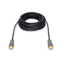 HDMI Kabelis - Digitus HDMI AOC Hibridinis Pluoštinis Optinis Kabelis UHD 4K 10m