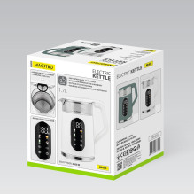Elektrinis virdulys - Maestro MR-023 1.7L Temperatūros kontrolė Stiklas Nerūdijantis plienas Balta
