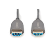HDMI Kabelis - DIGITUS HDMI AOC Hibridinis Pluoštinis Optinis 8K 60Hz 48Gbit / s 10m