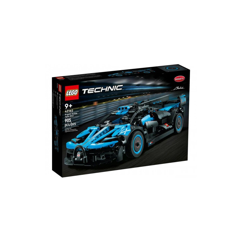 Konstruktorius - Lego 42162 Technic Bugatti Bolide 1677 dalys Agilus Mėlynas