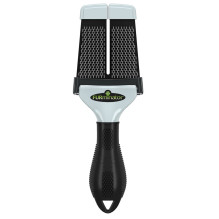 Gyvūnų priežiūros priemonė - FURminator Slicker Brush (small dogs, cats, stainless steel, plastic)