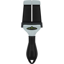 Gyvūnų priežiūros priemonė - FURminator Slicker Brush (small dogs, cats, stainless steel, plastic)