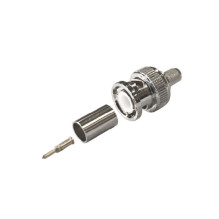 Crimpable RG59 BNC connector for PB5980C and L-59 series cables, professional