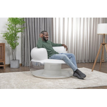 Bestway Inflatable Chair White 112 x 112 x 70 cm Bestway 75138