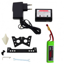 LEAN Žaislai Valtis Motorlaivis FT012 Nuotolinio valdymo RC Juoda 50km/h 2.4G