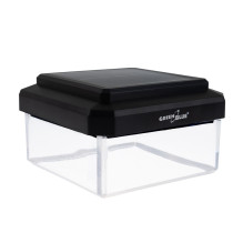 GreenBlue Solar LED Post Light, 80x80mm, Envelope-Shaped Canopy, 3200K, GB127 WW GreenBlue Solar LED Post Light, 80x80mm, Envelope-Shaped Canopy, 3200K, GB127 WW