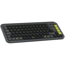 LOGITECH POP ICON KEYS - GRAFITO - JAV INT'L - BT - INTNL-973