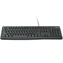 LOGITECH K120 laidinė klaviatūra - juoda - USB - JAV tarptautinis - B2B