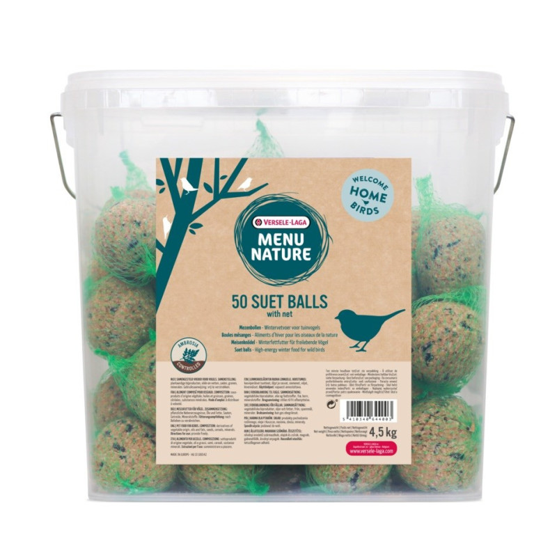 VERSELE-LAGA Fat balls 50pcs - bird food - 4,5kg