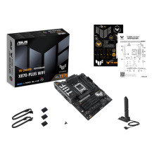 Mainboard, ASUS, AMD X870, SAM5, ATX, Memory DDR5, Memory slots 4, 2xPCI-Express 4.0 16x, 1xPCI-Express 5.0 16x, 4xM.2, 