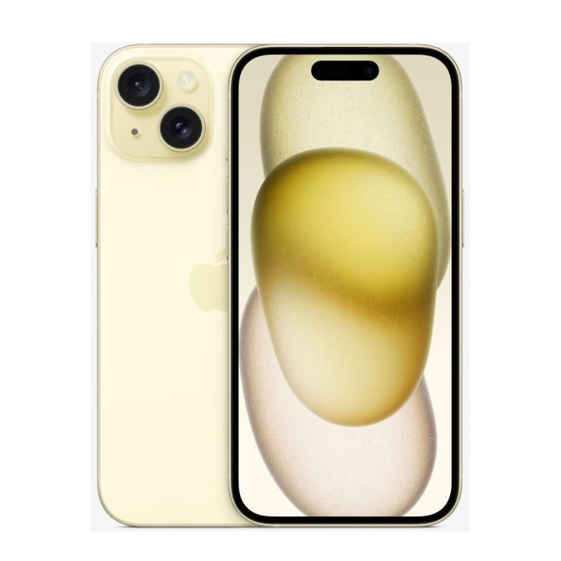 Apple mobilusis telefonas IPHONE 15 / 128GB geltonas MTP23