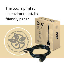 KABELIS DVI-D Į HDMI 2M / M / M CAC-1210 CLUB3D