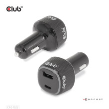 Automobilinis įkroviklis USB+USB-C / 63W CAC-1922 CLUB3D