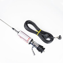 CB LEMM TURBO IMPERO antenna, white, length 200 cm, 7dB gain, 26.5-28Mhz, 2500W, RG58 4m cable, made in Italy