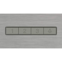 Bosch DWB63BC30 cooker hood Wall-mounted Stainless steel 400 m³ / h