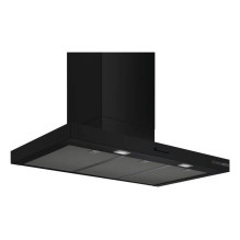 Bosch Serie 4 DWB95CC60 cooker hood Wall-mounted Black 594 m³ / h
