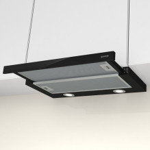 Gorenje TH62E4BG Semi built-in (pull out) Black 450 m³ / h