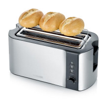 Toaster - Severin AT 2590 Stainless Steel 4 Slices with Warming Function