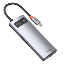 Baseus 6in1 HUB USB Type C - USB Type C PD 100 W HDMI 4K 30 Hz 3x USB 3.2 Gen