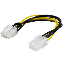 „Deltaco“ adapteris iš 6 kontaktų PCI-Express į 8 kontaktų PCI Express, 10 cm