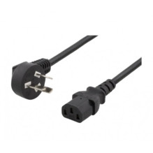 Deltaco Power cable IEC C13 - PSB-10A 2m black