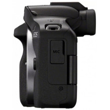 „Canon EOS-R50“ + RF-S 18–150 mm F3,5–6,3 IS STM, juodas