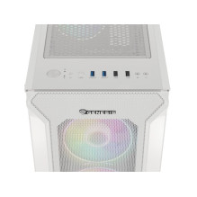 „Genesis“ korpusas MIDI bokštas IRID 505 ARGB baltas NPC-1872