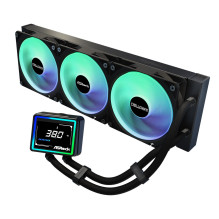 Procesorius - Asrock Challenger 360 skysčio aušinimo rinkinys 12cm juodas