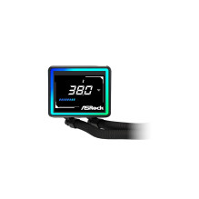 Procesorius - Asrock Challenger 360 skysčio aušinimo rinkinys 12cm juodas