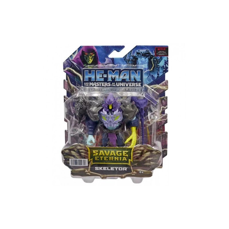 Žaislai - He-Man And The Masters Of The Universe Savage Eternia Skeletor (Mattel, veiksmo figūra, pozicionuojama, kolekc