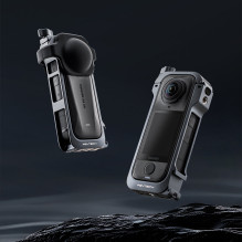 Kameros priedas - PGYTECH Insta360 X4 Air kamerų narvas (aliuminis, keli tvirtinimai)