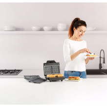 Virtuvės prietaisas - Taurus 3-in-1 Miami Legend Toaster 900W Nuimami Pločiai