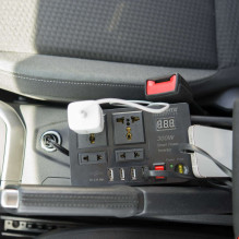 Inwerter przetwornica napięcia 24V na 230V 200W EPACC114