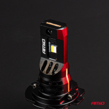 Żarówki samochodowe LED F26 PRO LumiTec LIMITED +130% DUO FULL CANBUS H7 H18 12V 24V AMIO-04872
