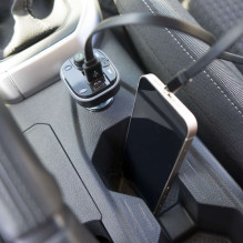 Transmiter FM - 2× USB-A + USB-C PD EPBTT02