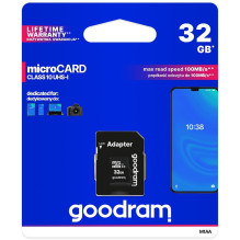 Karta pamięci MicroSDHC Goodram 32GB UHS1 EPACC008