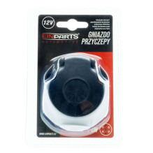 7 kontaktų 12 V priekabos lizdas - plastikinis EPTA01
